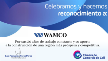 Reconocimiento a WAMCO en sus 30 años